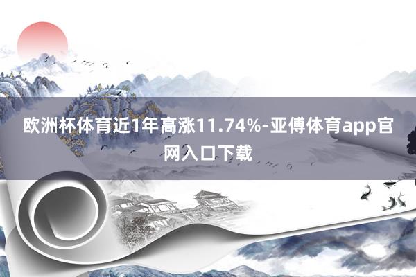 欧洲杯体育近1年高涨11.74%-亚傅体育app官网入口下载